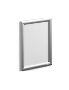 Expositor mural durable din a4 marco aluminio 335x250x24 mm