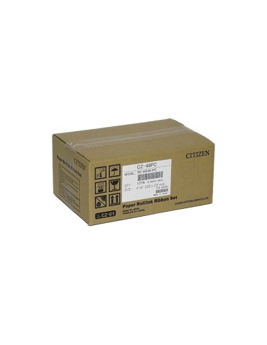 Papel sublimacion citizen 10x15 cm 300 impresiones por rollo para impresora cz 01