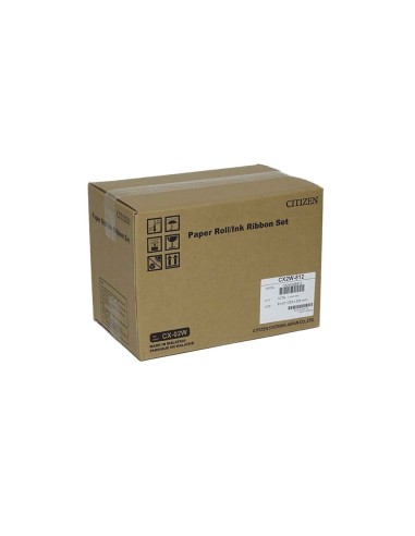 Papel sublimacion citizen 20x25 cm 20x30 cm 220 impresiones por rollo para impresora cx 02w