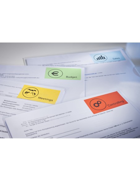 Etiqueta adhesiva tico naranja fluorescentes permanente fsc laser inkjet fotocopia redonda 25 mmcaja de 4900 unidades