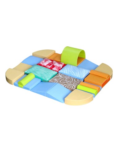 Conjunto psicomotrocidad 59 sumo didactic multicolor 250x200x15 cm