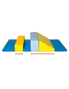 Conjunto psicomotrocidad 81 sumo didactic multicolor 200x100x30 cm
