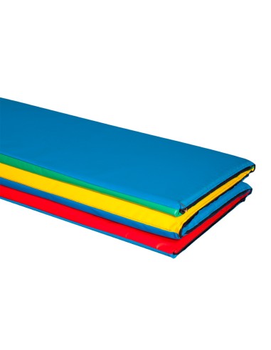 Colchoneta plegable sumo didactic multicolor 4 cuerpos 200x100x3 cm