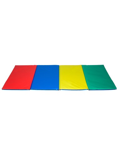 Colchoneta plegable sumo didactic multicolor 4 cuerpos 200x100x3 cm