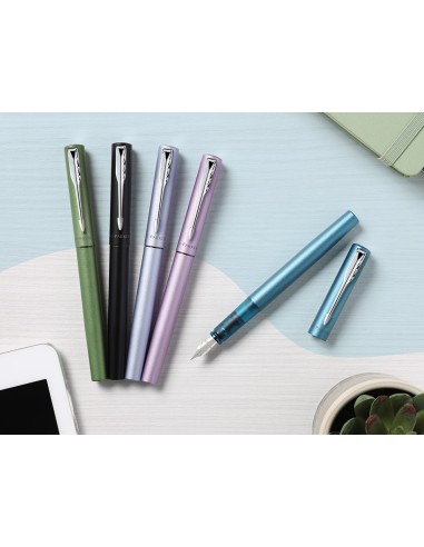 Pluma parker vector xl plumin f expositor de 20 unidades colores surtidos