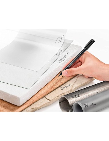 Rotulador staedtler lumocolor retroproyeccion punta de fibra 318 caja de 10 unidades colores surtidos