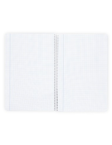 Cuaderno espiral liderpapel a4 wonder tapa plastico 80h 90gr cuadro 5mm con margen colores surtidos