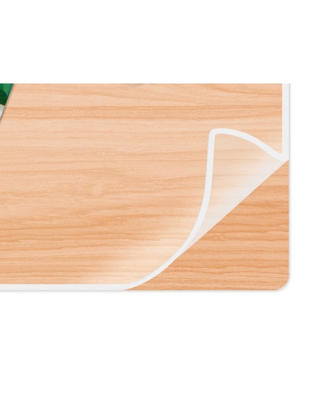 Vade de sobremesa cep silva bambu con solapa transparente 585x385x2 mm