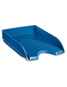 Bandeja sobremesa cep riviera plastico color azul porcelana 348x257x66 mm