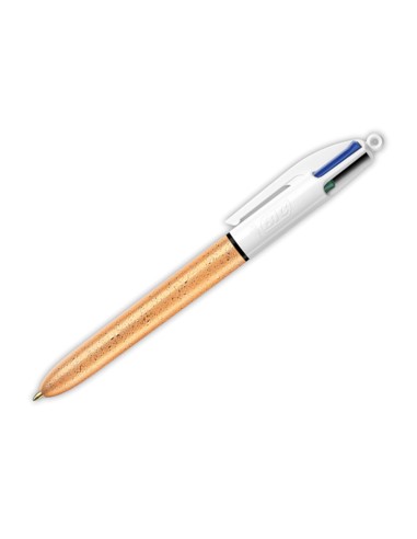 Boligrafo bic cuatro colores set regalo 50 aniversario 2 unidades shine color oro mate 1 unidad shine color plata