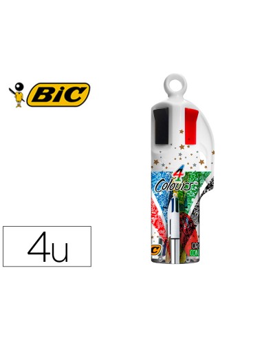 Set bic megatubo 1 cristal celebration oro 1 shine plata 1 fluorescente grip amarillo 1 corrector micro