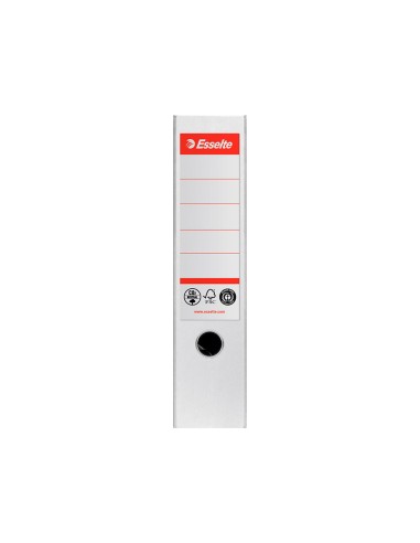 Archivador de palanca esselte n 1 co2 neutral din a4 carton forrado lomo 75 mm blanco