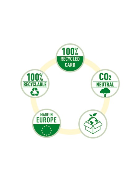 Archivador de palanca esselte n 1 co2 neutral din a4 carton forrado lomo 75 mm azul vivida