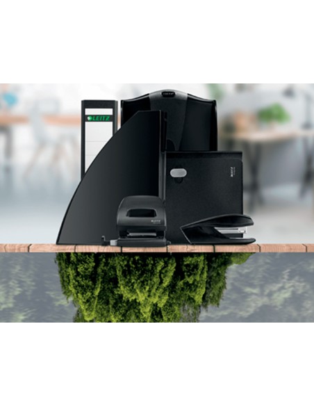 Carpeta leitz recycle escaparate din a4 20 fundas polipropileno negro