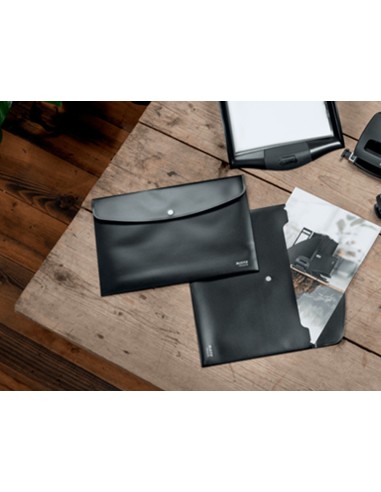 Carpeta leitz recycle portadocumentos broche din a4 polipropileno negro