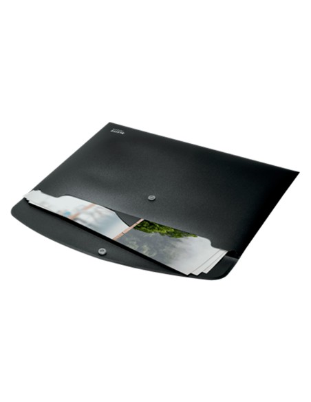 Carpeta leitz recycle portadocumentos broche din a4 polipropileno negro