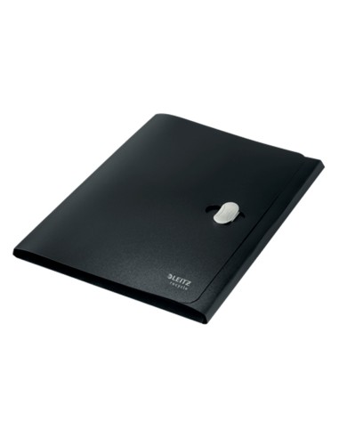 Carpeta leitz recycle gomas tres solapas din a4 polipropileno negro