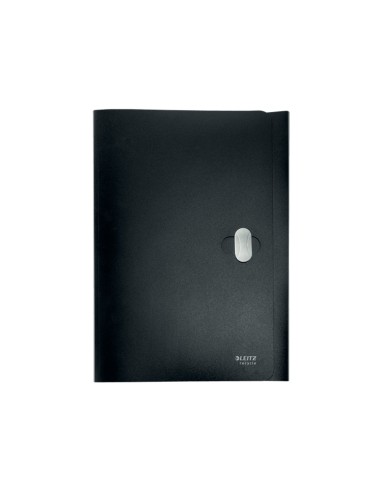 Carpeta leitz recycle gomas tres solapas din a4 polipropileno negro