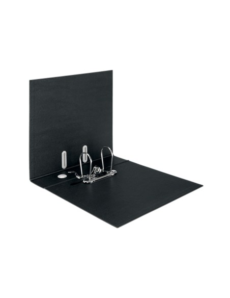 Archivador de palanca leitz recycle din a4 carton reciclado y reciclable 100 180 lomo 80 mm negro