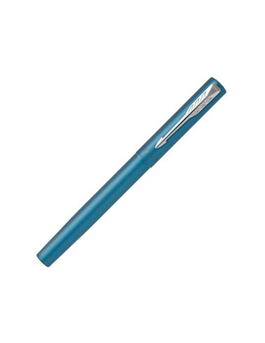 Roller parker vector xl azul teal punta fina