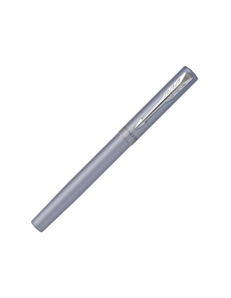 Pluma parker vector xl silver blue plumin f Pluma parker vector xl silver blue plumin f