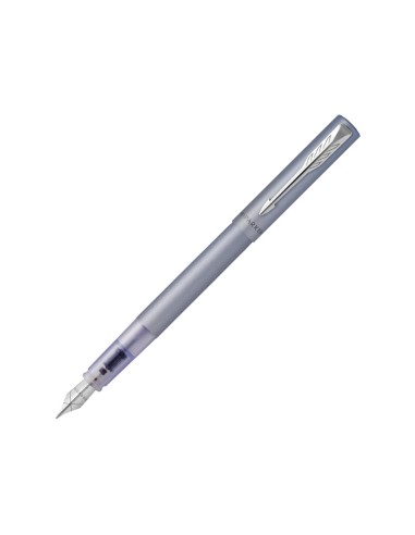 Pluma parker vector xl silver blue plumin f