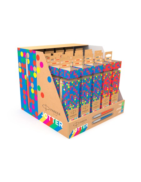 Boligrafo parker jotter originals cracker expositor de 25 unidades surtidas Boligrafo parker jotter originals cracker expositor de 25 unidades surtidas
