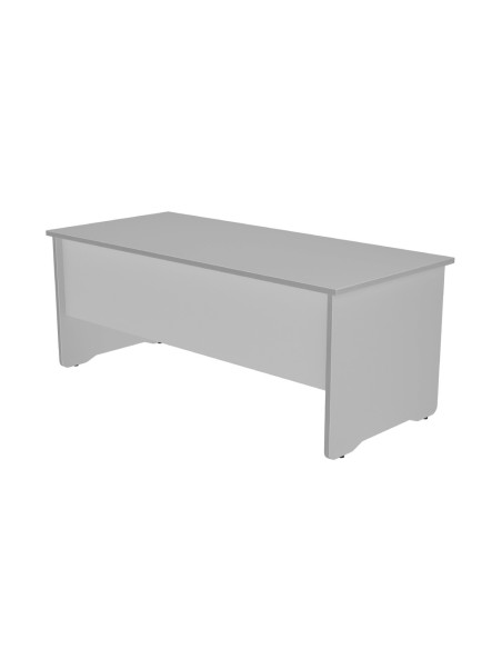 Mesa de oficina rocada work 2003ab02 aluminio gris 180x80 cm Mesa de oficina rocada work 2003ab02 aluminio gris 180x80 cm