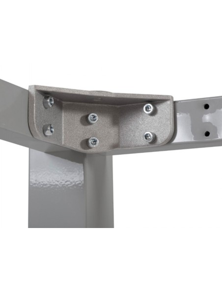Mesa de oficina rocada executive 2003ad04 aluminio blanco 180x80 cm Mesa de oficina rocada executive 2003ad04 aluminio blanco 180x80 cm