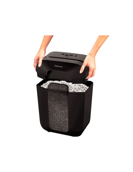 Destructora de documentos fellowes lx 41 capacidad 8h seguridad p4 destruye grapas clips y tarjeta papelera 17 l