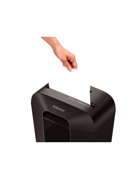 Destructora de documentos fellowes lx 70d capacidad 11h seguridad p4 destruye grapas clips y tarjeta papelera 18 l