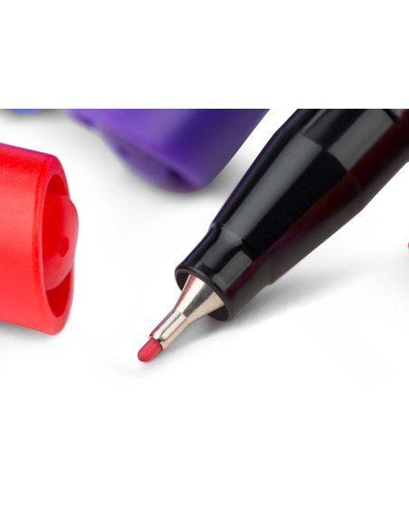 Rotulador bic intensity fine punta de fibra 04 mm expositor 192 unidades colores surtidos 160x130x345 mm