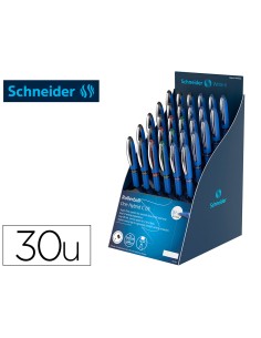 Roller schneider one hybrid punta conica 05 mm expositor de 30 unidades colores surtidos 168x315x218 mm