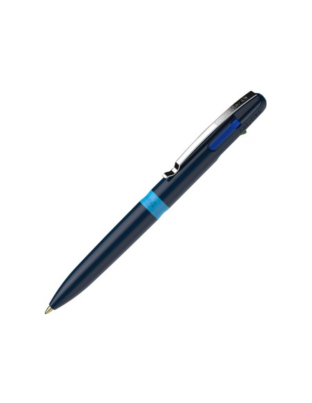 Boligrafo schneider take 4 reciclado 92 cuatro colores expositor de 36 unidades 160x100x305 mm