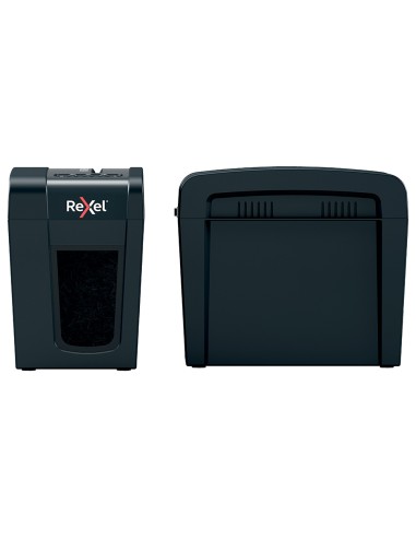 Destructora de documentos rexel secure x6 sl capacidad 6 hojas particulas destruye grapas y clips