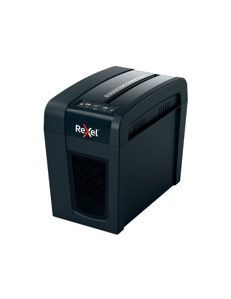 Destructora de documentos rexel secure x6 sl capacidad 6 hojas particulas destruye grapas y clips