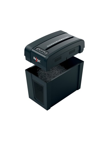 Destructora de documentos rexel secure x6 sl capacidad 6 hojas particulas destruye grapas y clips