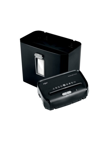 Destructora de documentos rexel promax qs rpx612 capacidad 6 hojas particulas destruye grapas clips y