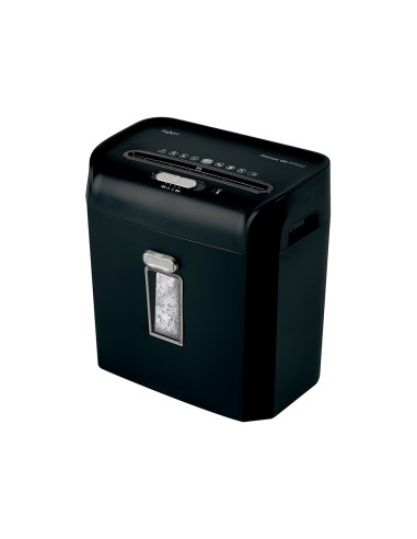 Destructora de documentos rexel promax qs rpx612 capacidad 6 hojas particulas destruye grapas clips y