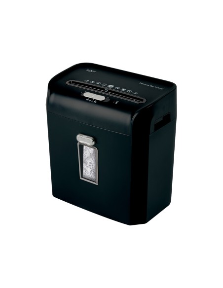 Destructora de documentos rexel promax qs rpx612 capacidad 6 hojas particulas destruye grapas clips y