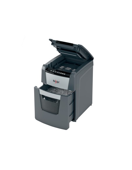 Destructora de documentos rexel optimum auto 100x eu capacidad 100 hojas particulas destruye grapas