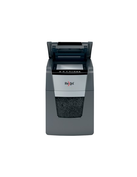 Destructora de documentos rexel optimum auto 100x eu capacidad 100 hojas particulas destruye grapas