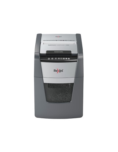 Destructora de documentos rexel optimum auto 100x eu capacidad 100 hojas particulas destruye grapas