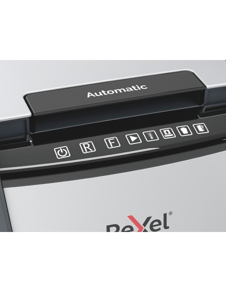 Destructora de documentos rexel optimum auto 130x eu capacidad 130 hojas particulas destruye grapas