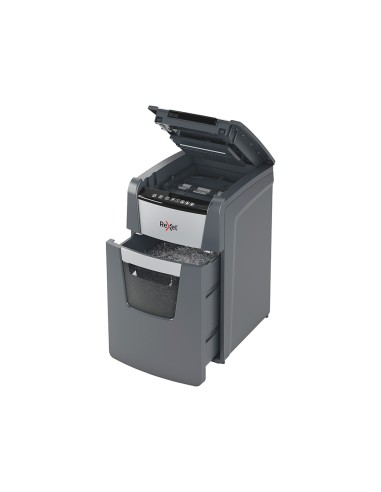 Destructora de documentos rexel optimum auto 130x eu capacidad 130 hojas particulas destruye grapas