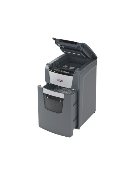 Destructora de documentos rexel optimum auto 130x eu capacidad 130 hojas particulas destruye grapas