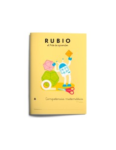 Cuaderno rubio competencia matematica 6