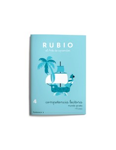 Cuaderno rubio competencia lectora 4 mundo pirata