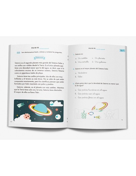 Cuaderno rubio competencia lectora 2 mundo espacial Cuaderno rubio competencia lectora 2 mundo espacial