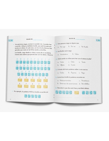 Cuaderno rubio competencia lectora 1 mundo sensaciones Cuaderno rubio competencia lectora 1 mundo sensaciones